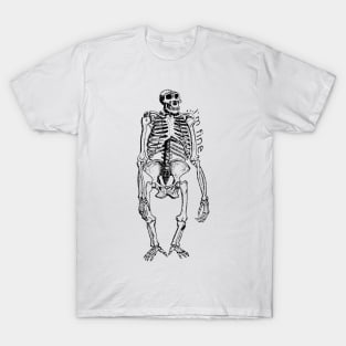 ...i'm fine - Gorilla Skeleton T-Shirt